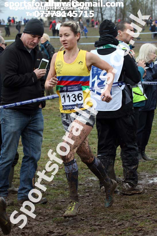 Senior womens 2018 British Inter Counties Cross Country Champs., Prestwold Hall, Loughborough. Photo: David T. Hewitson/Sports for All Pics